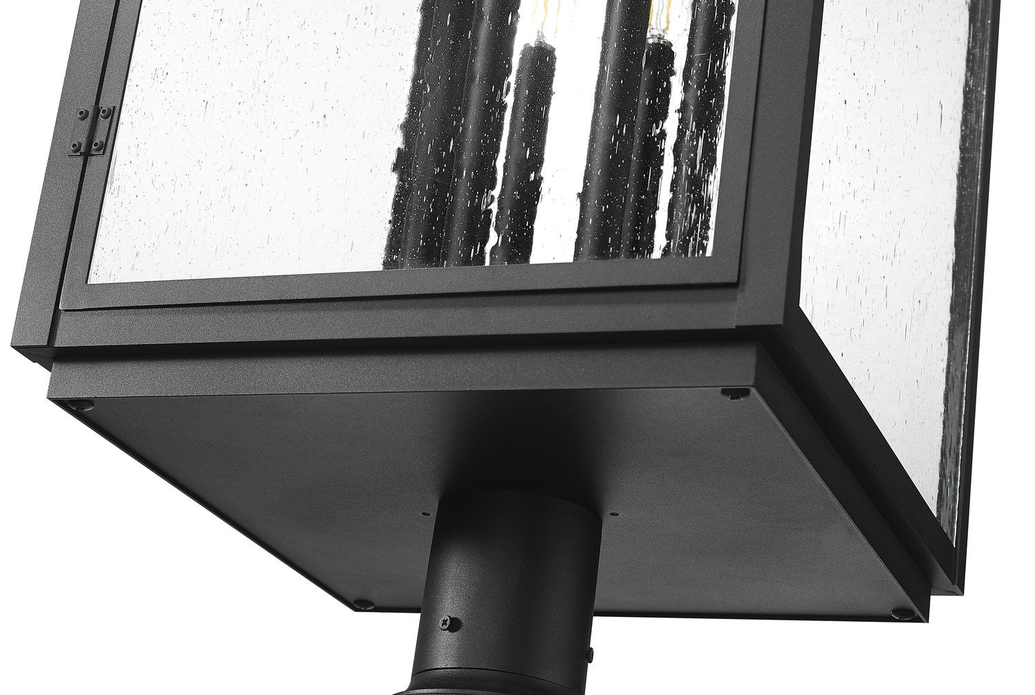 Z-LITE HARTWELL OUTDOOR POST MOUNTED FIXTURE | 5019PHXXLR-5010P-BK - Post
