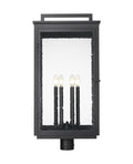 Z-LITE HARTWELL OUTDOOR POST MOUNT FIXTURE | 5019PHXXLR-BK - Post