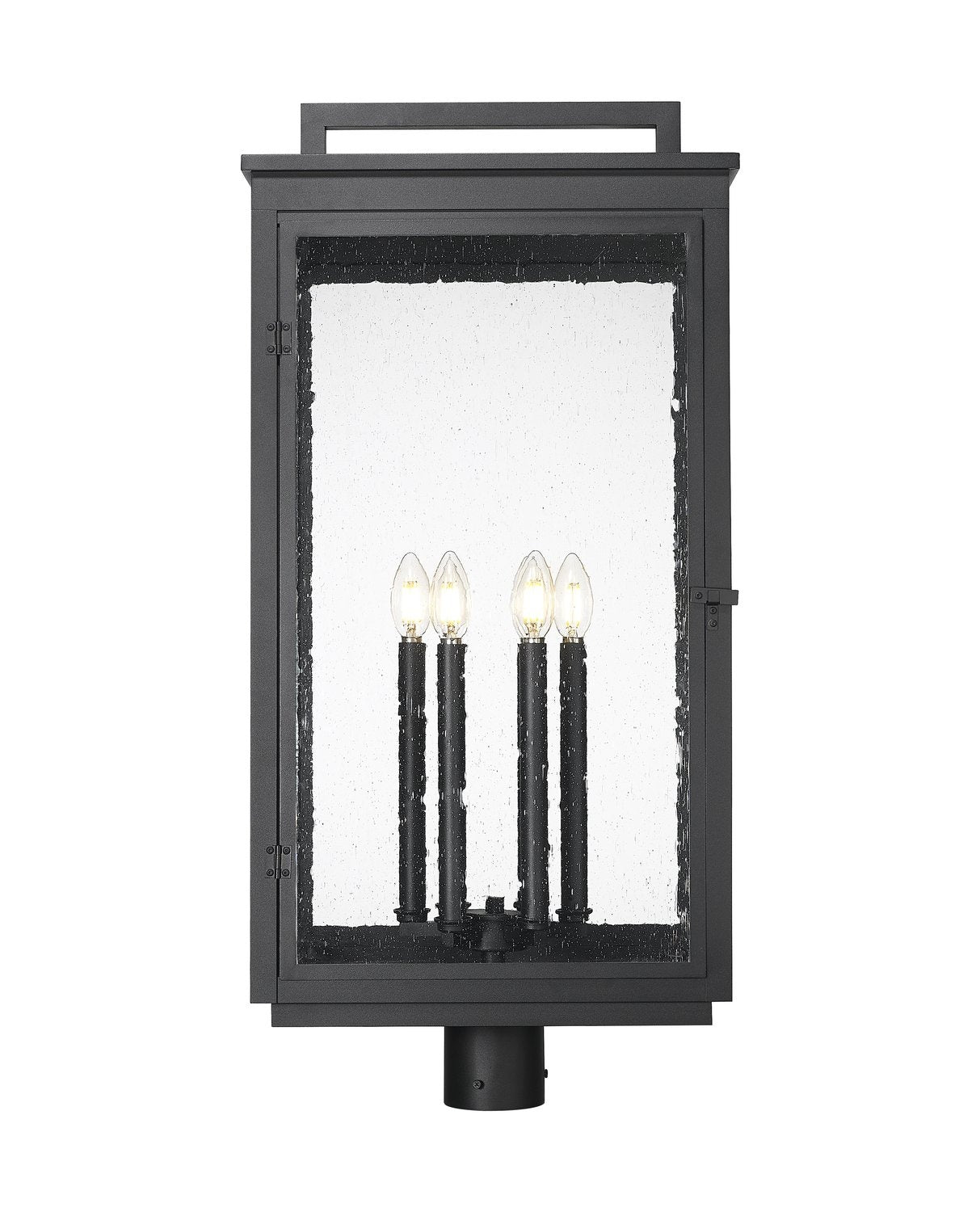 Z-LITE HARTWELL OUTDOOR POST MOUNT FIXTURE | 5019PHXXLR-BK - Post