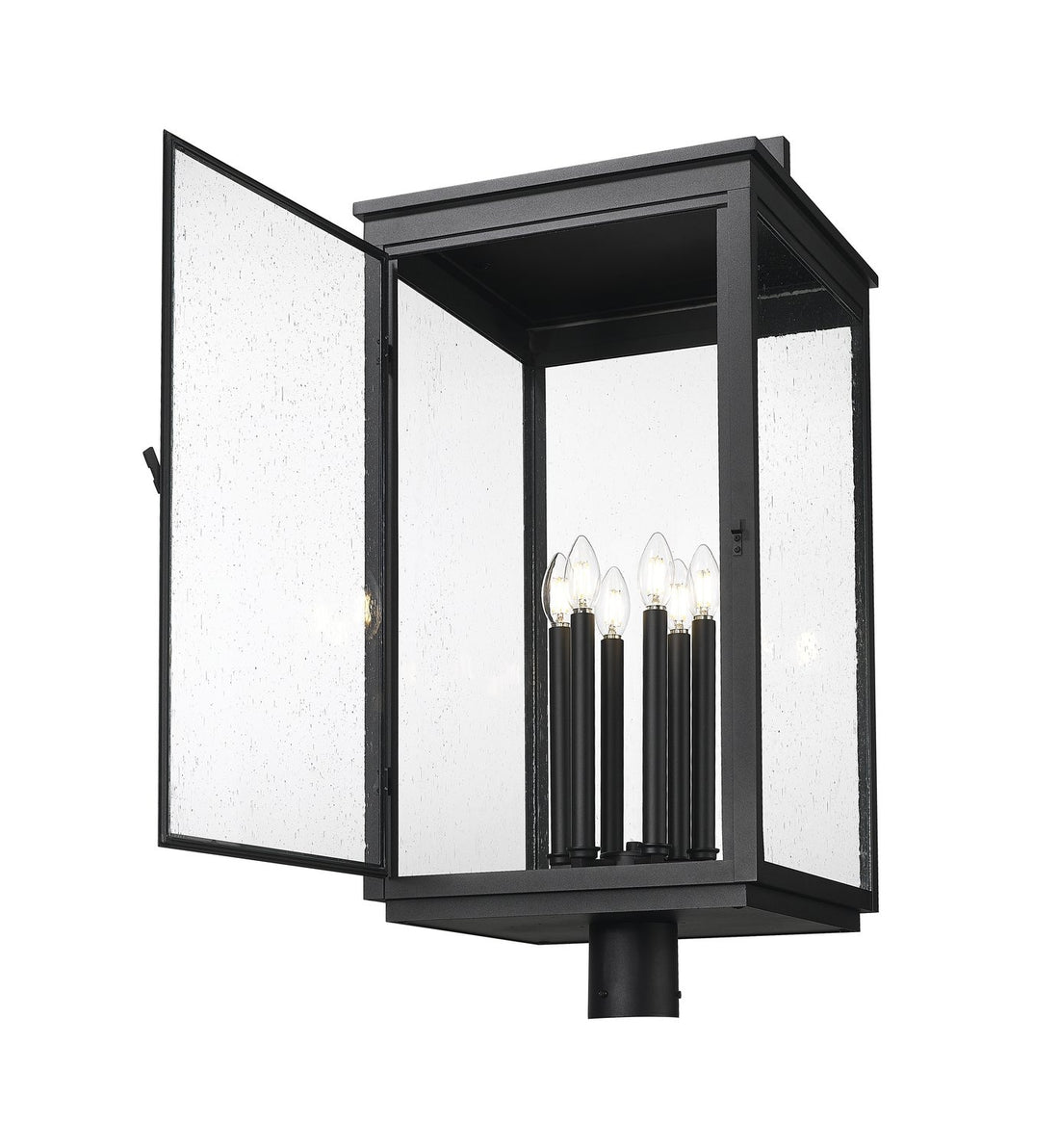 Z-LITE HARTWELL OUTDOOR POST MOUNT FIXTURE | 5019PHXXLR-BK - Post