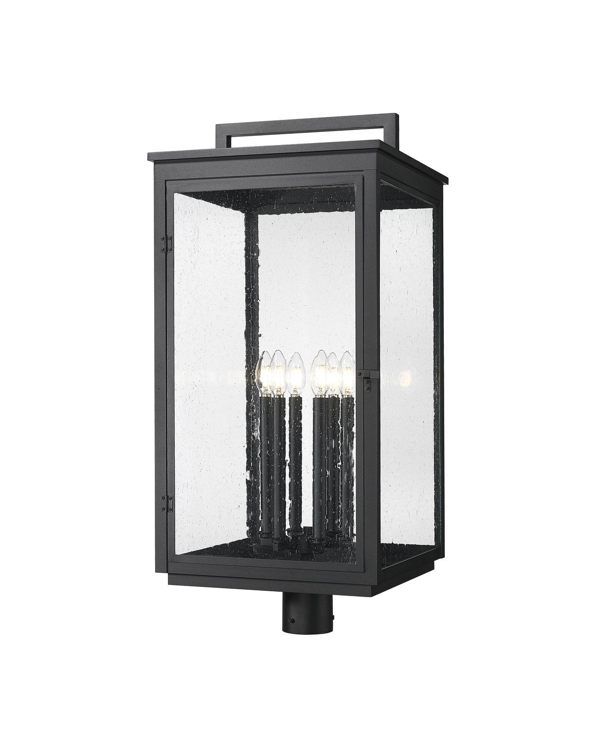 Z-LITE HARTWELL OUTDOOR POST MOUNT FIXTURE | 5019PHXXLR-BK - Post