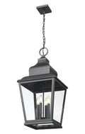 Z-LITE, RAPHAEL OUTDOOR CHAIN MOUNT CEILING FIXTURE, OUTDOOR CEILING LIGHTS