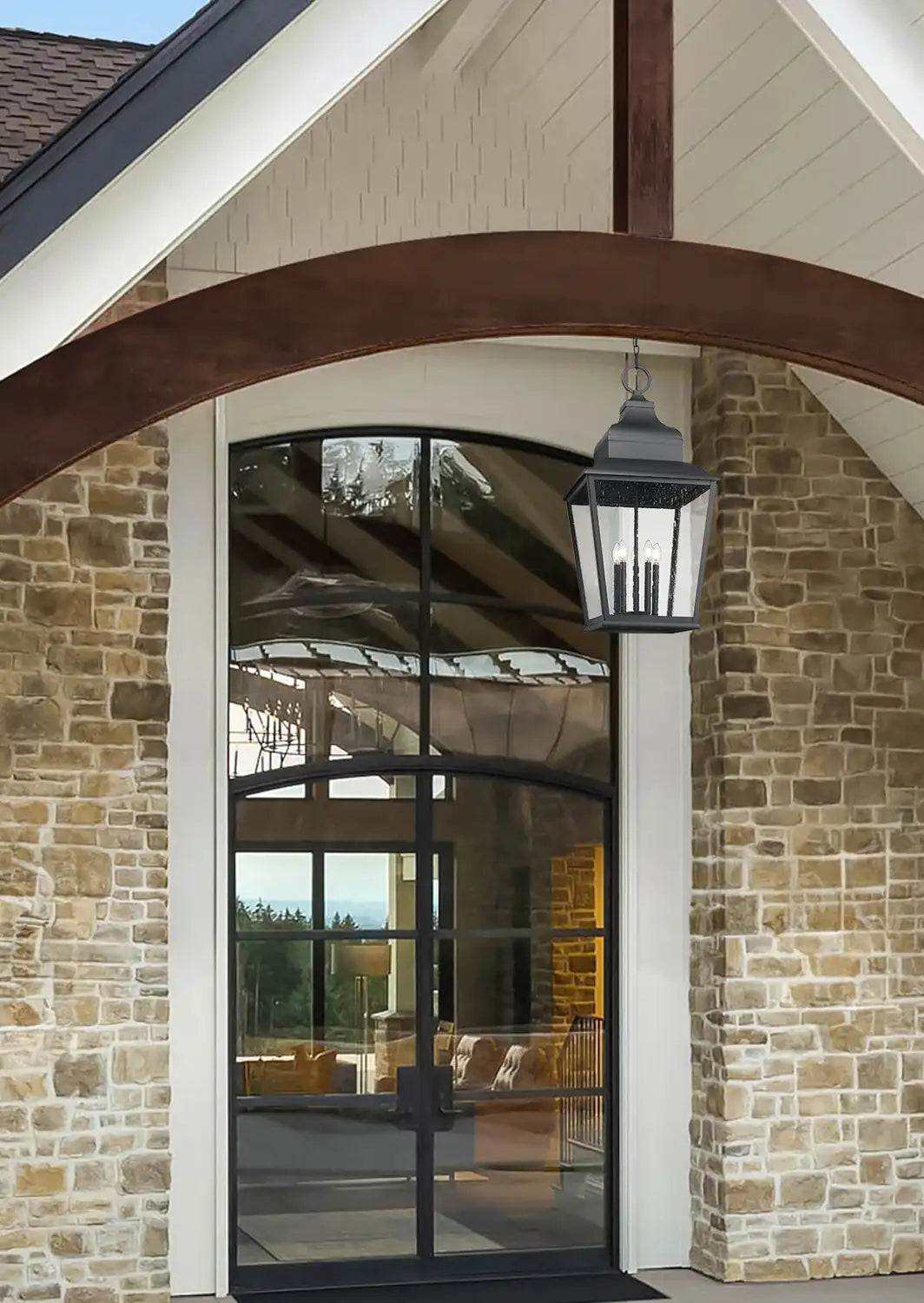 Z-LITE, RAPHAEL OUTDOOR CHAIN MOUNT CEILING FIXTURE, OUTDOOR CEILING LIGHTS