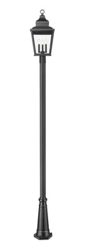 Z-LITE RAPHAEL OUTDOOR POST MOUNTED FIXTURE - COASTAL | 5029PHBR-5011P-BK - Post