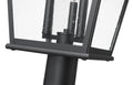 Z-LITE RAPHAEL OUTDOOR POST MOUNTED FIXTURE | 5029PHBR-518P-BK - Post