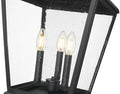 Z-LITE RAPHAEL OUTDOOR POST MOUNTED FIXTURE | 5029PHBR-519P-BK - Post
