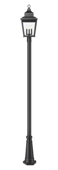 Z-LITE RAPHAEL OUTDOOR POST MOUNTED FIXTURE | 5029PHBR-519P-BK - Post