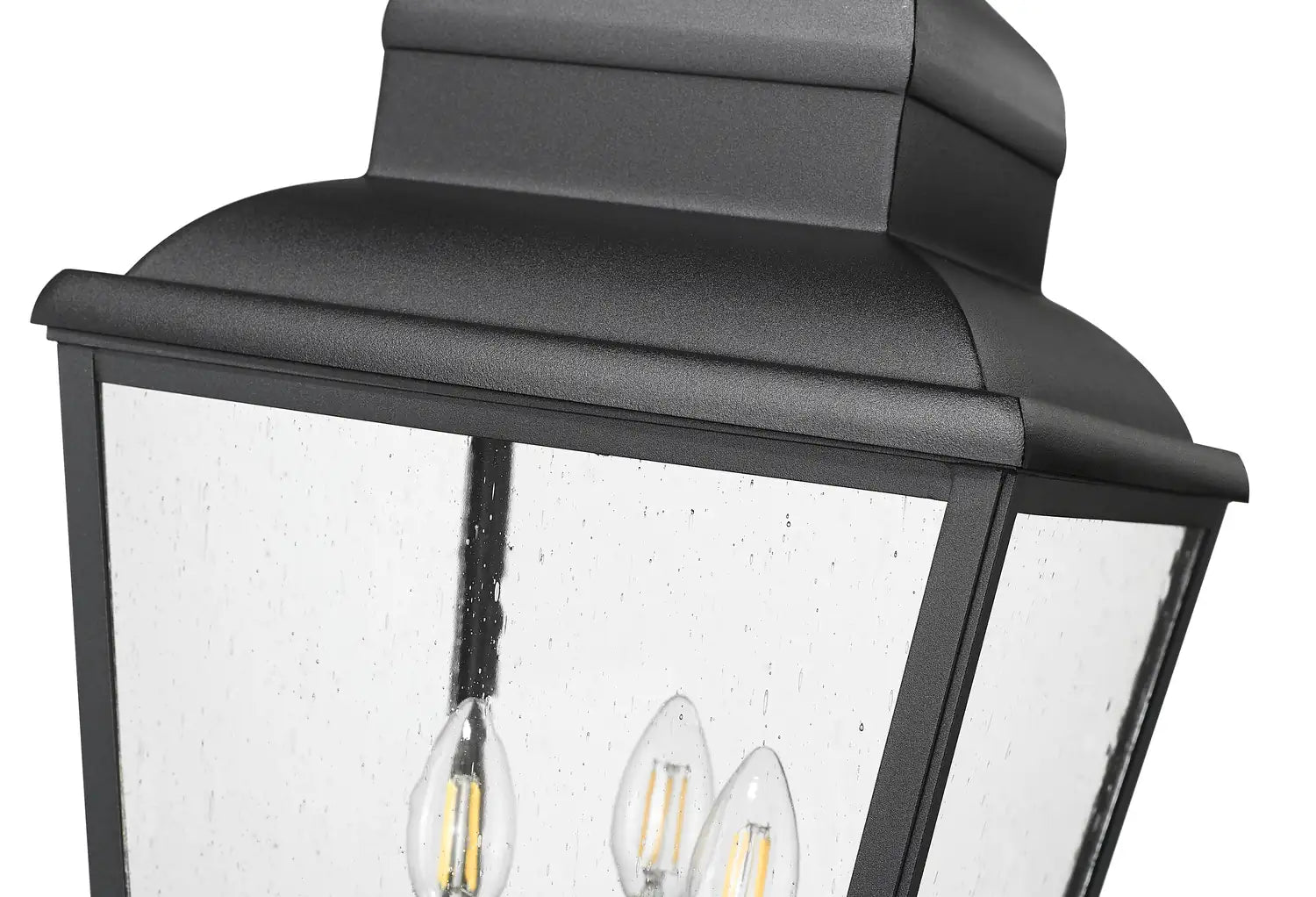Z-LITE RAPHAEL OUTDOOR POST MOUNTED FIXTURE | 5029PHBR-564P-BK - Post