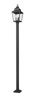 Z-LITE RAPHAEL OUTDOOR POST MOUNTED FIXTURE | 5029PHBS-536P-BK - Post