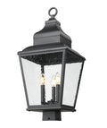 Z-LITE RAPHAEL OUTDOOR POST MOUNT FIXTURE | 5029PHBS-BK - Post
