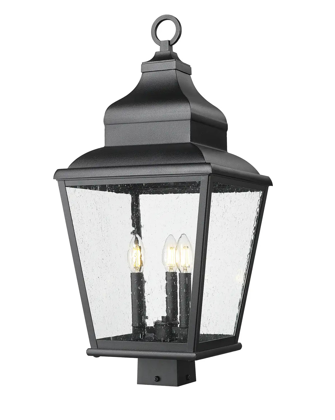 Z-LITE RAPHAEL OUTDOOR POST MOUNT FIXTURE | 5029PHBS-BK - Post
