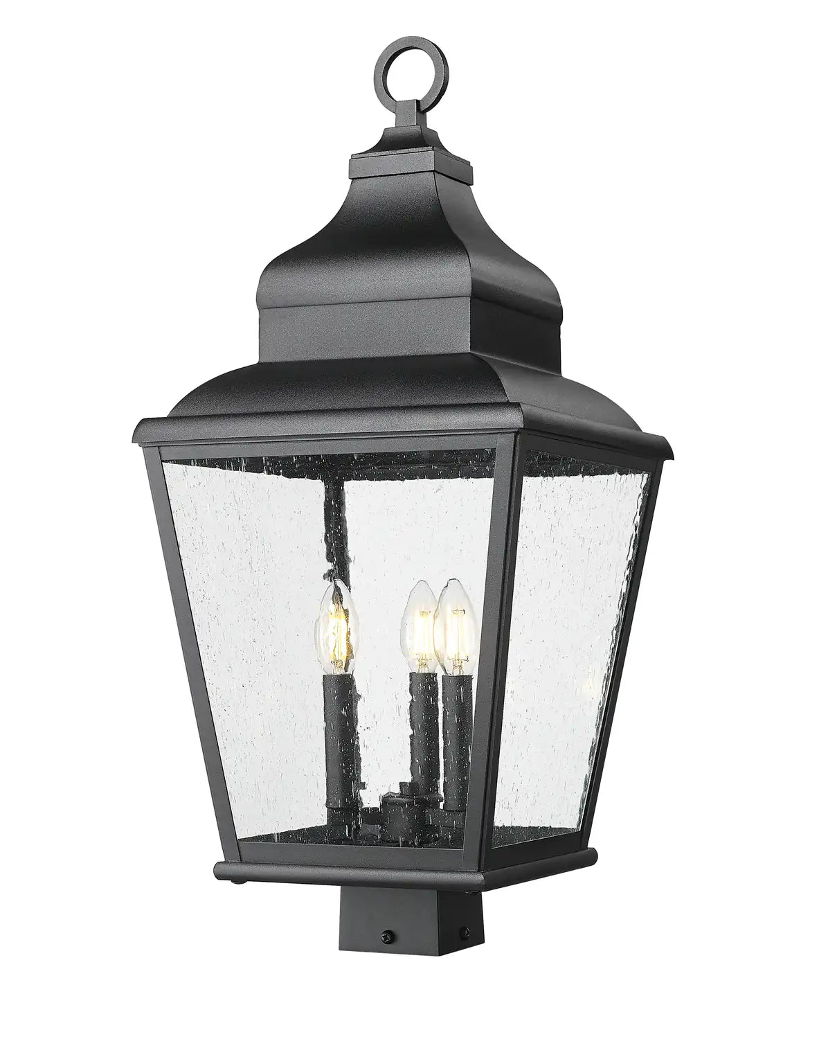 Z-LITE RAPHAEL OUTDOOR POST MOUNT FIXTURE | 5029PHBS-BK - Post