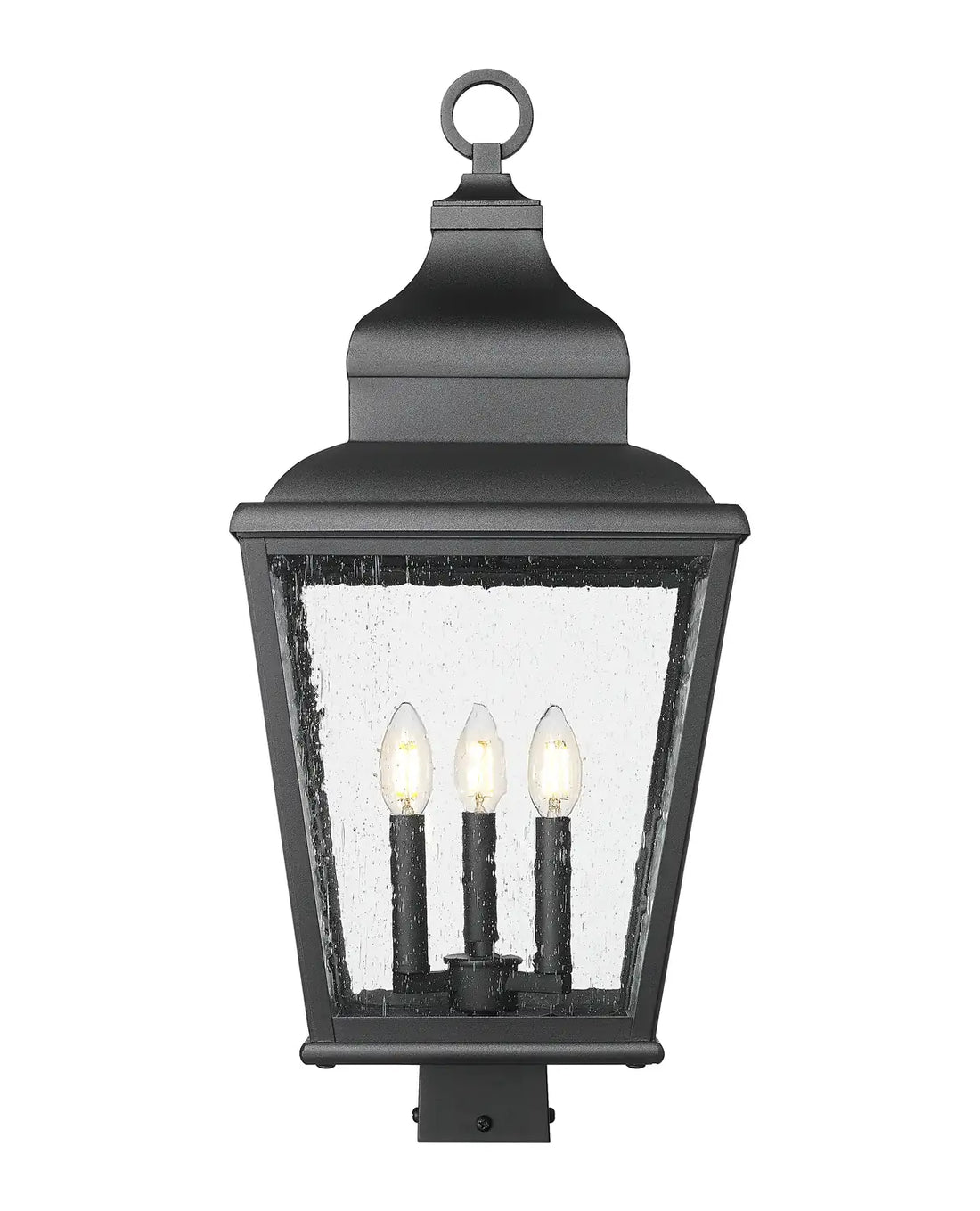 Z-LITE RAPHAEL OUTDOOR POST MOUNT FIXTURE | 5029PHBS-BK - Post