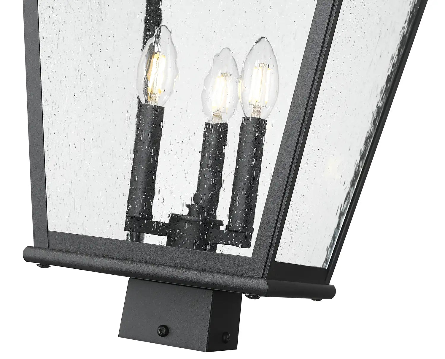 Z-LITE RAPHAEL OUTDOOR POST MOUNT FIXTURE | 5029PHBS-BK - Post