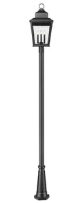 Z-LITE RAPHAEL OUTDOOR POST MOUNTED FIXTURE | 5029PHXLR-5011P-BK - Post