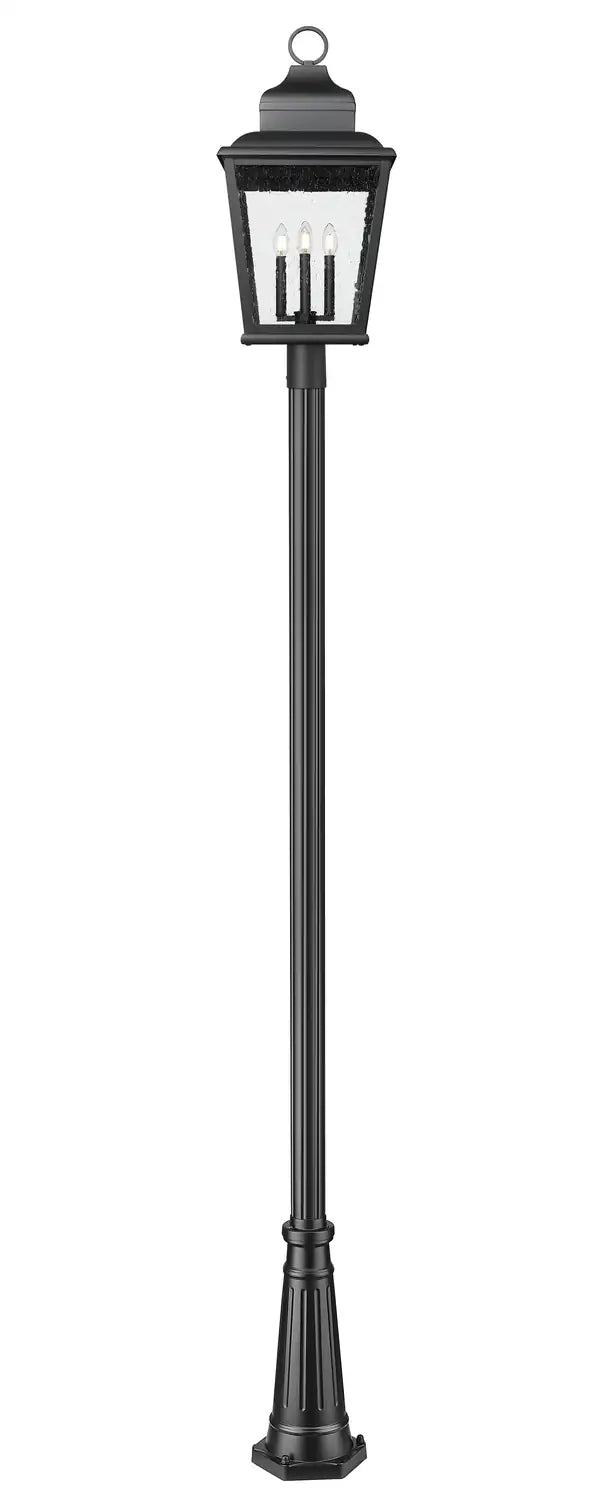 Z-LITE RAPHAEL OUTDOOR POST MOUNTED FIXTURE | 5029PHXLR-5011P-BK - Post