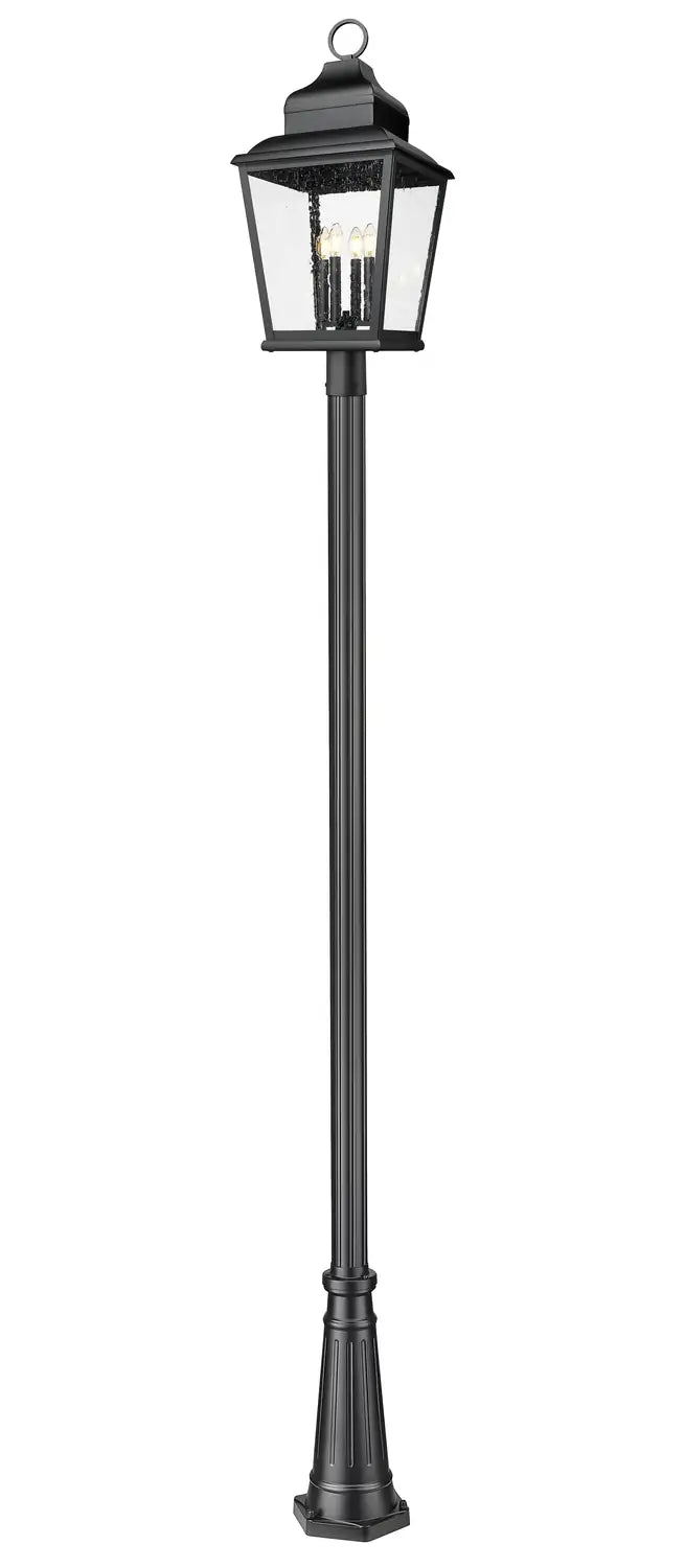 Z-LITE RAPHAEL OUTDOOR POST MOUNTED FIXTURE | 5029PHXLR-5011P-BK - Post