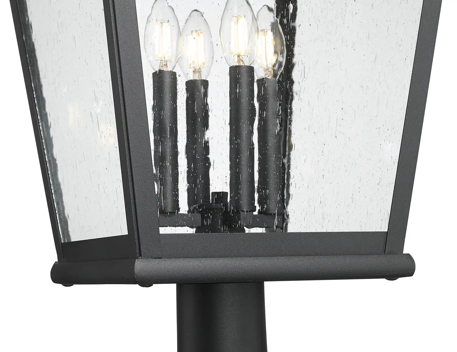 Z-LITE RAPHAEL OUTDOOR POST MOUNTED FIXTURE | 5029PHXLR-5011P-BK - Post