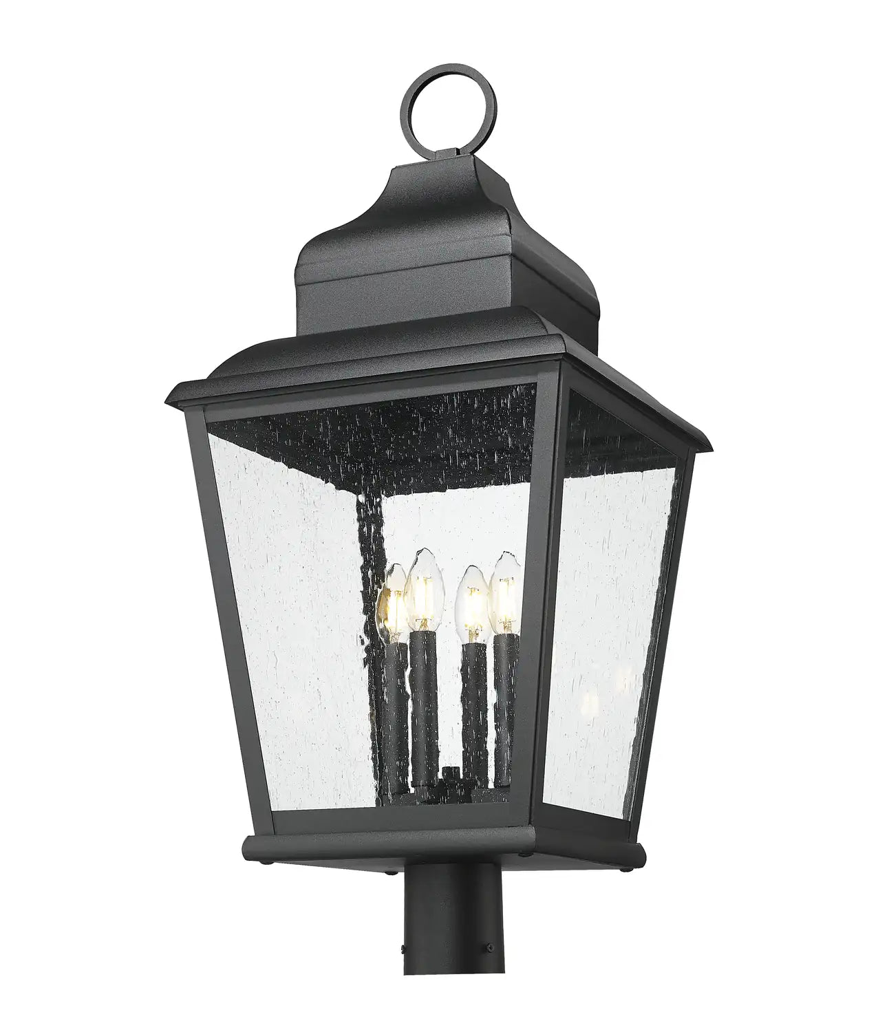 Z-LITE RAPHAEL OUTDOOR POST MOUNT FIXTURE | 5029PHXLR-BK - Post