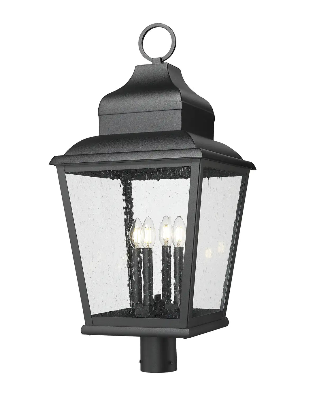 Z-LITE RAPHAEL OUTDOOR POST MOUNT FIXTURE | 5029PHXLR-BK - Post