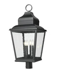 Z-LITE RAPHAEL OUTDOOR POST MOUNT FIXTURE | 5029PHXLR-BK - Post