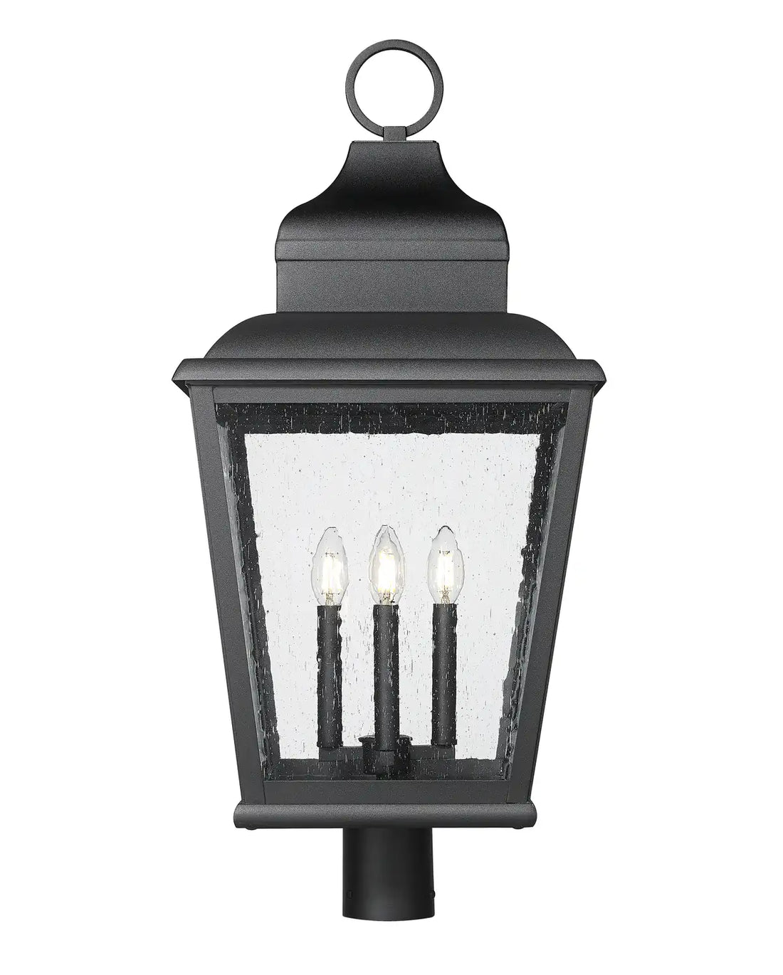 Z-LITE RAPHAEL OUTDOOR POST MOUNT FIXTURE | 5029PHXLR-BK - Post