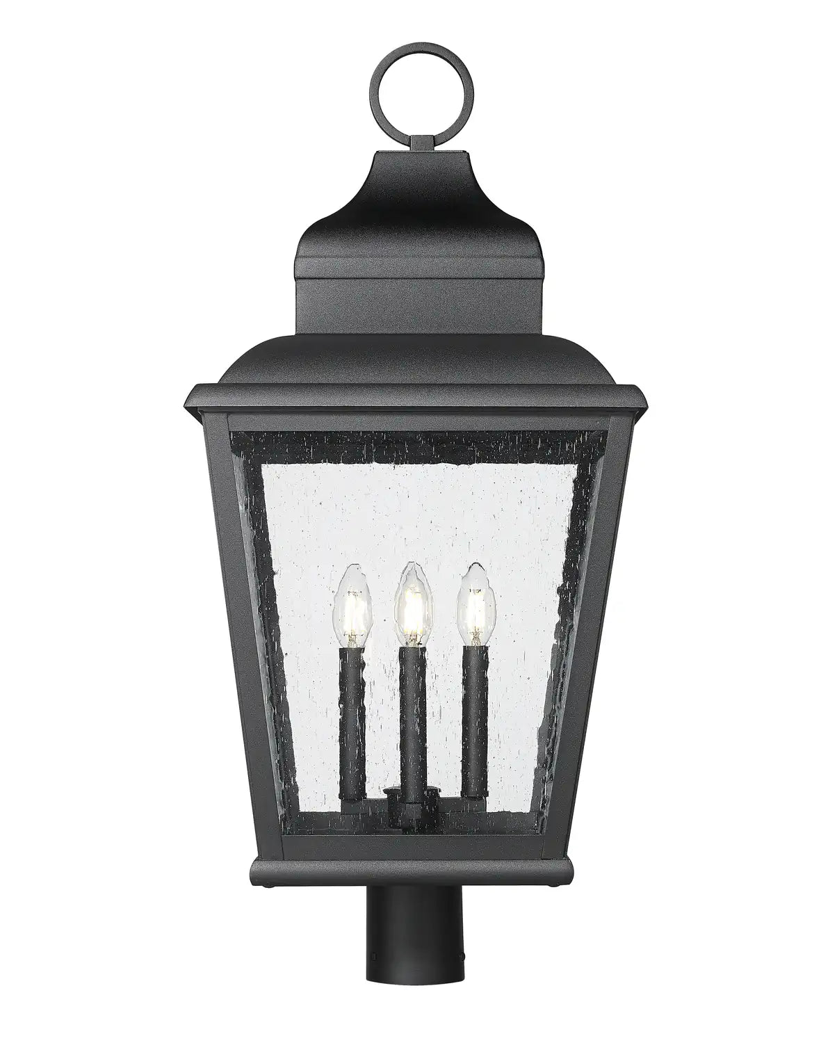 Z-LITE RAPHAEL OUTDOOR POST MOUNT FIXTURE | 5029PHXLR-BK - Post