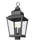 Z-LITE RAPHAEL OUTDOOR POST MOUNT FIXTURE | 5029PHXLS-BK - Post