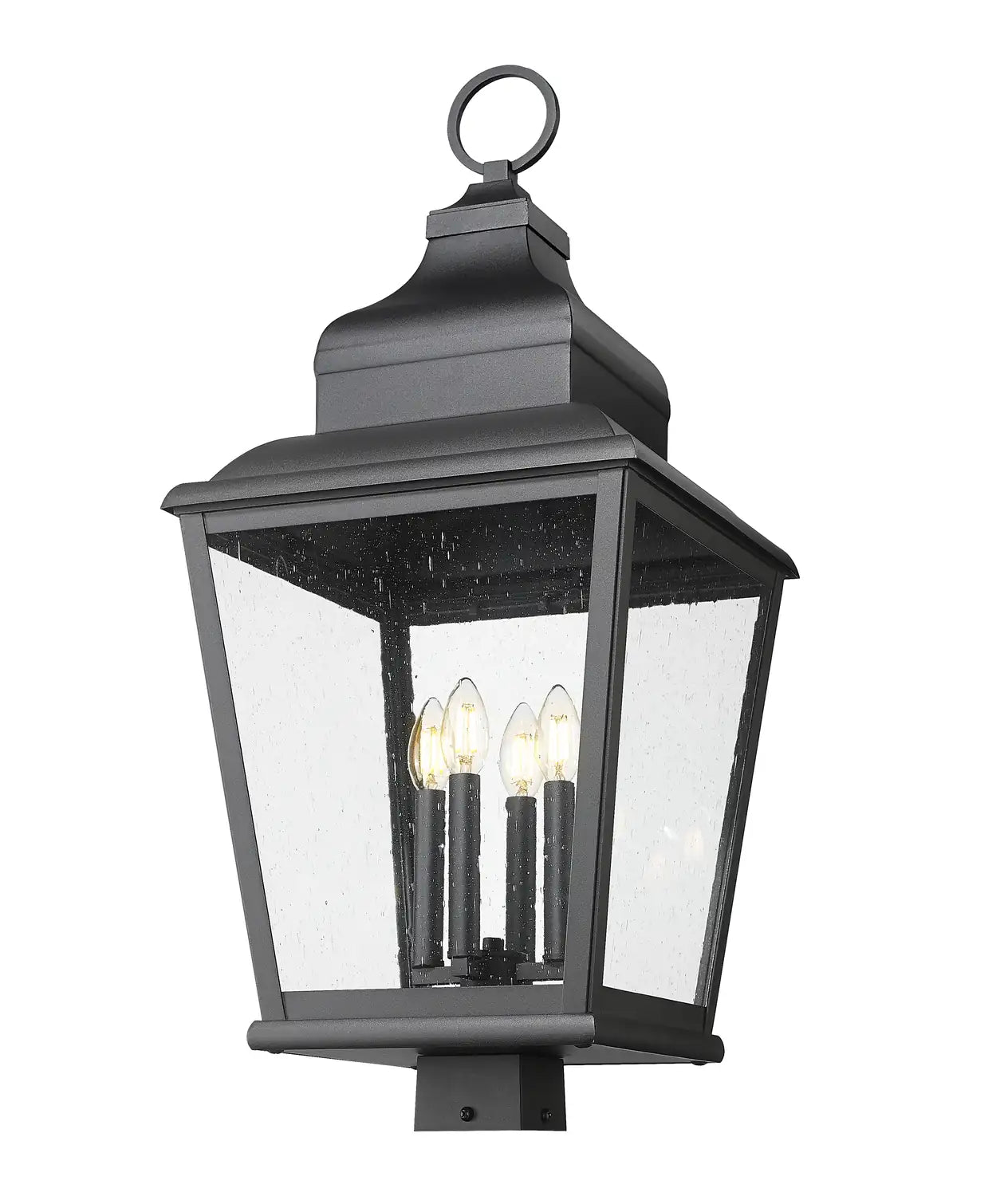 Z-LITE RAPHAEL OUTDOOR POST MOUNT FIXTURE | 5029PHXLS-BK - Post