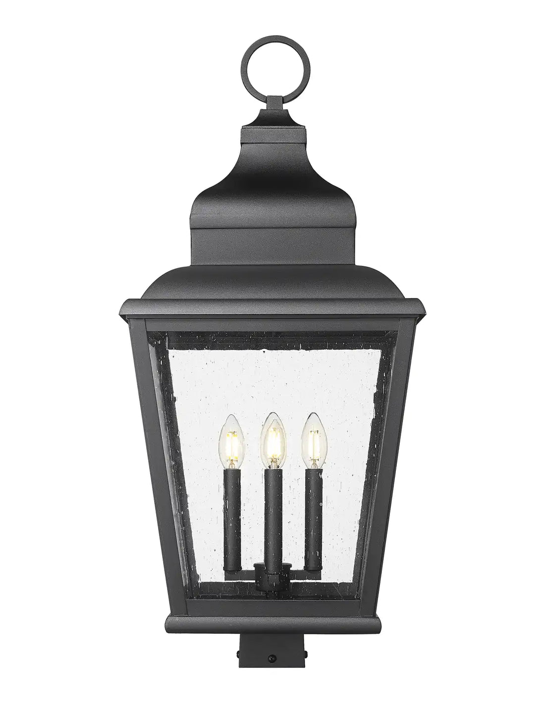 Z-LITE RAPHAEL OUTDOOR POST MOUNT FIXTURE | 5029PHXLS-BK - Post