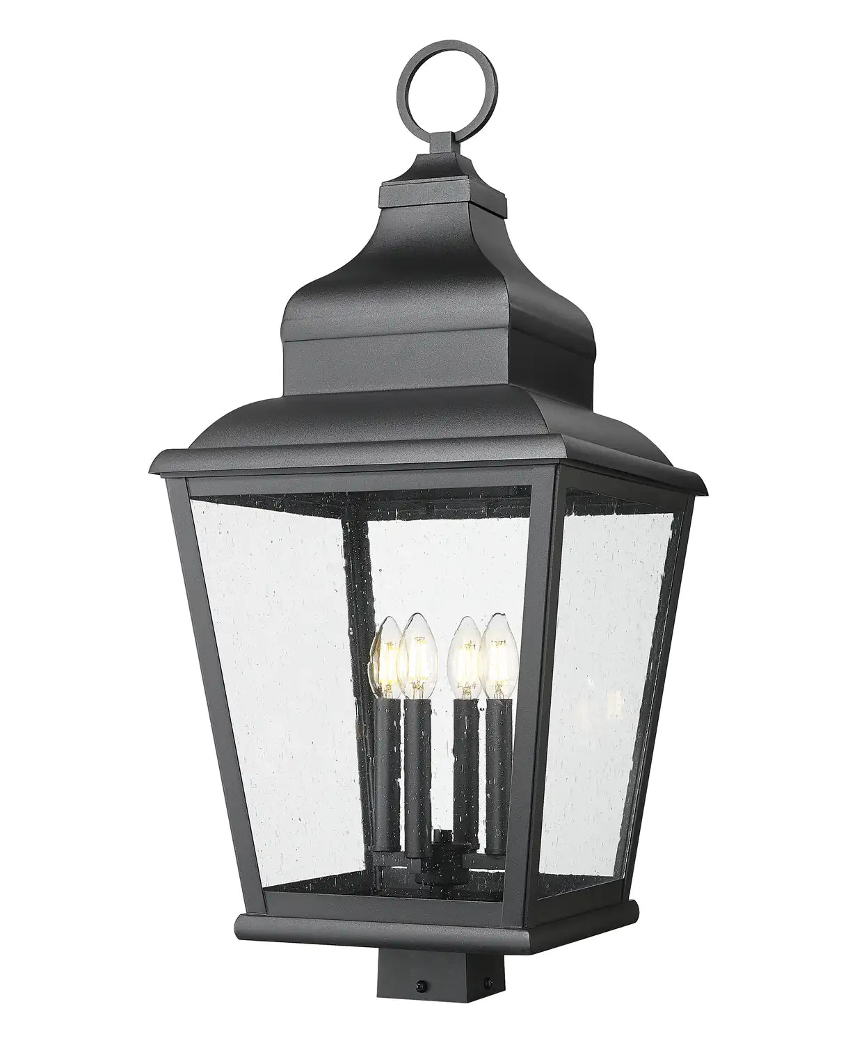 Z-LITE RAPHAEL OUTDOOR POST MOUNT FIXTURE | 5029PHXLS-BK - Post