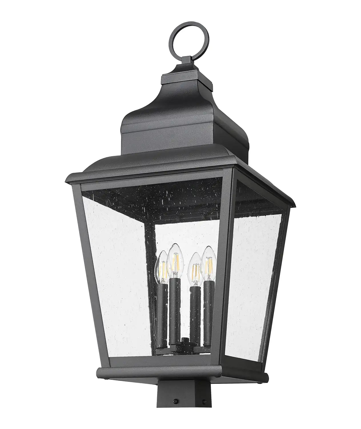 Z-LITE RAPHAEL OUTDOOR POST MOUNT FIXTURE | 5029PHXLS-BK - Post