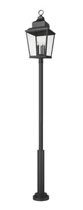 Z-LITE RAPHAEL OUTDOOR POST MOUNTED FIXTURE | 5029PHXXLR-5010P-BK - Post
