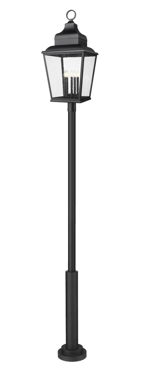 Z-LITE RAPHAEL OUTDOOR POST MOUNTED FIXTURE | 5029PHXXLR-5010P-BK - Post