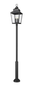 Z-LITE RAPHAEL OUTDOOR POST MOUNTED FIXTURE | 5029PHXXLR-5010P-BK - Post