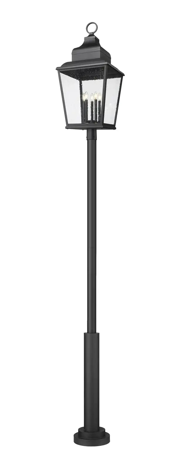 Z-LITE RAPHAEL OUTDOOR POST MOUNTED FIXTURE | 5029PHXXLR-5010P-BK - Post