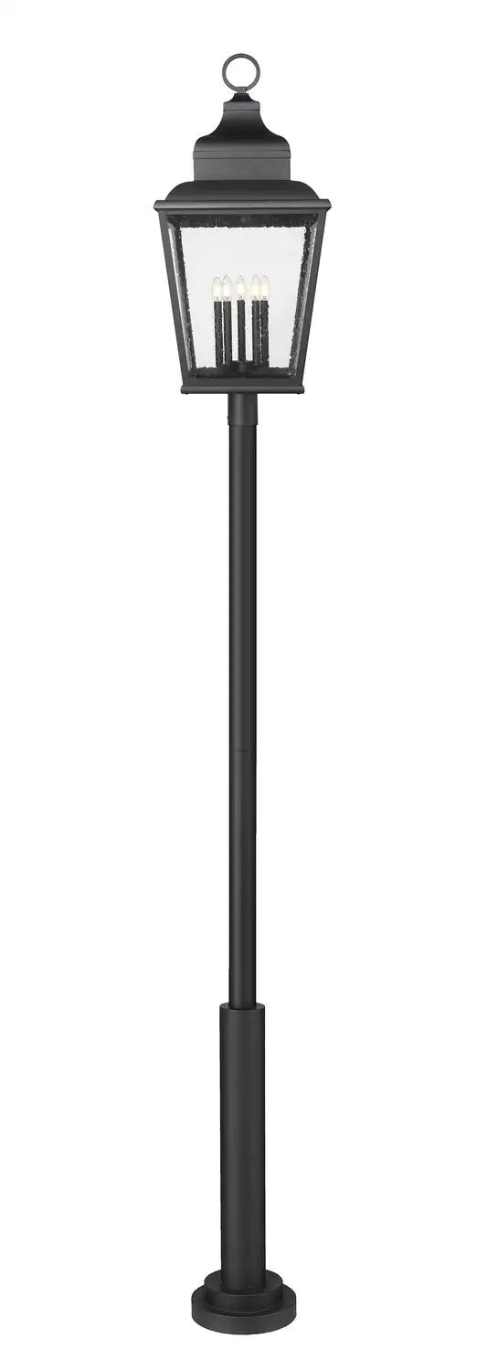Z-LITE RAPHAEL OUTDOOR POST MOUNTED FIXTURE | 5029PHXXLR-5010P-BK - Post