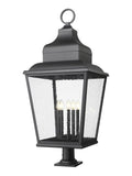 Z-LITE RAPHAEL OUTDOOR PIER MOUNTED FIXTURE | 5029PHXXLR-533PM-BK - Post