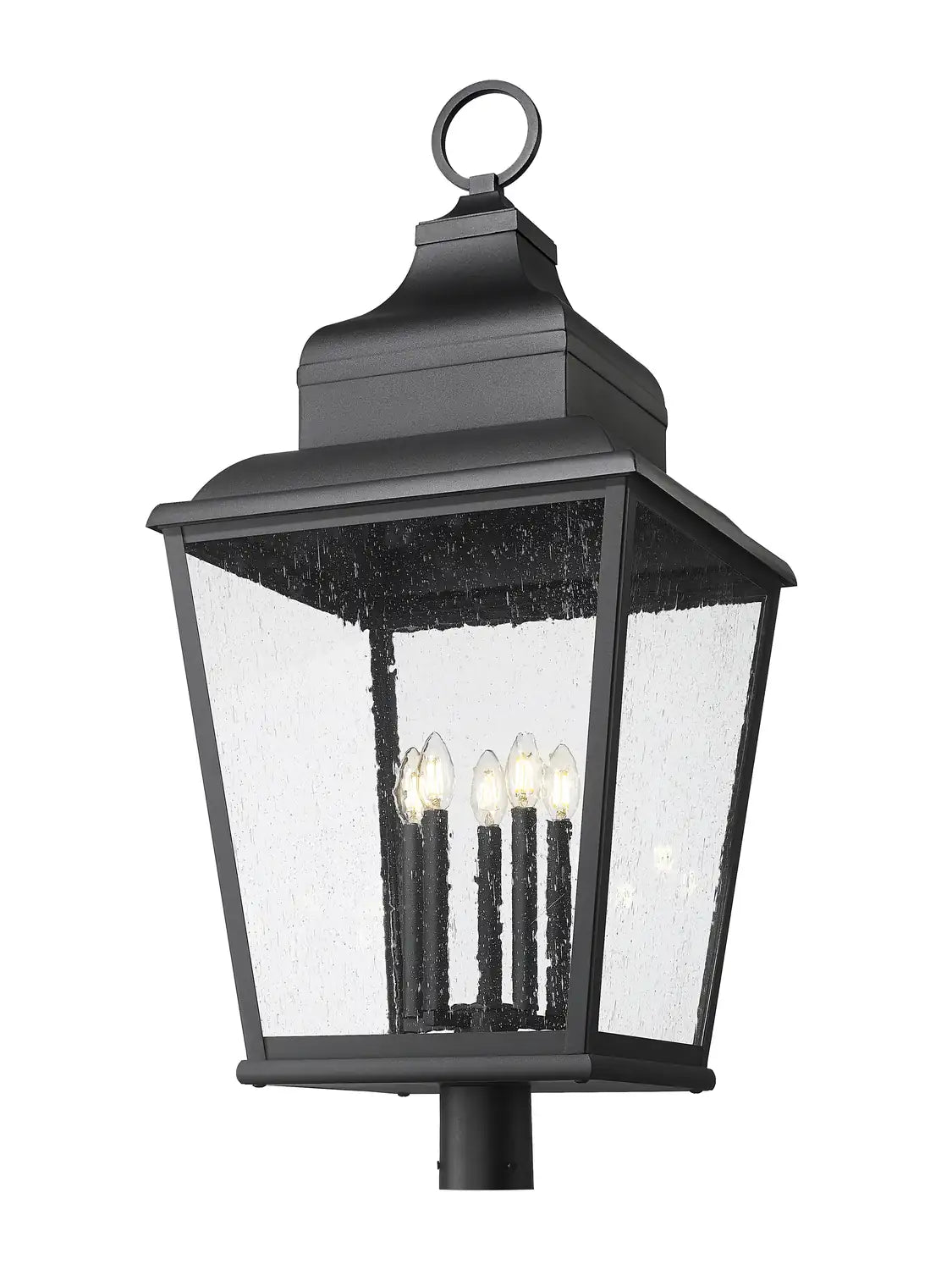 Z-LITE RAPHAEL OUTDOOR POST MOUNT FIXTURE | 5029PHXXLR-BK - Post