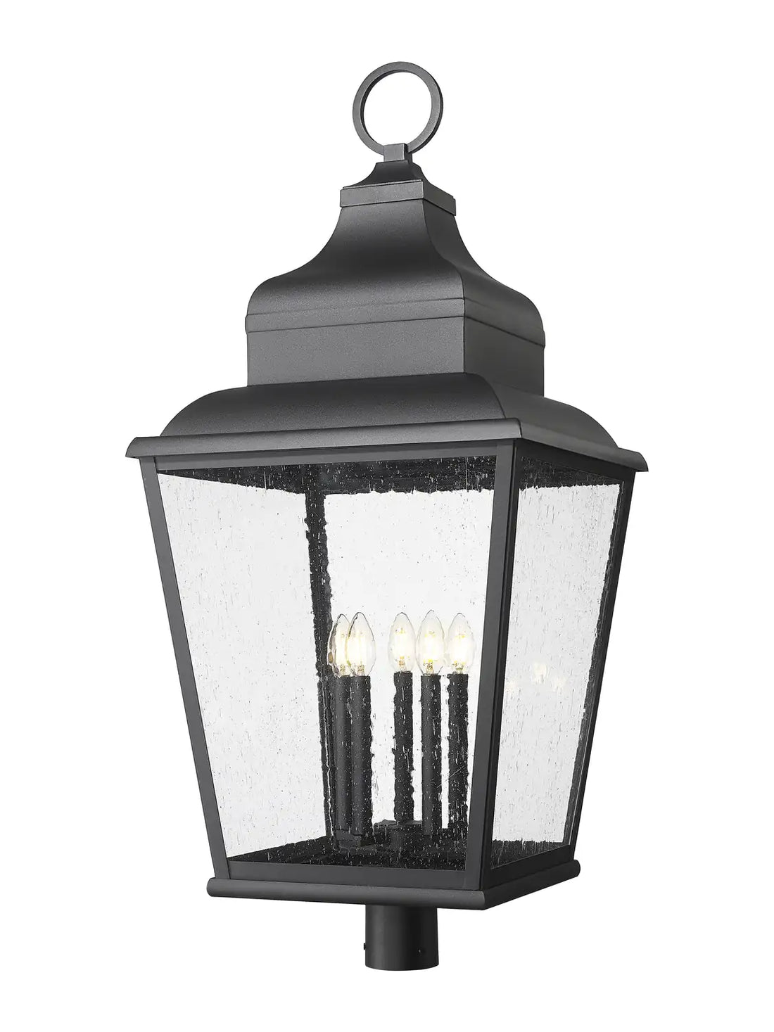 Z-LITE RAPHAEL OUTDOOR POST MOUNT FIXTURE | 5029PHXXLR-BK - Post