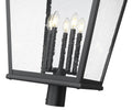 Z-LITE RAPHAEL OUTDOOR POST MOUNT FIXTURE | 5029PHXXLR-BK - Post