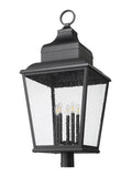 Z-LITE RAPHAEL OUTDOOR POST MOUNT FIXTURE | 5029PHXXLR-BK - Post