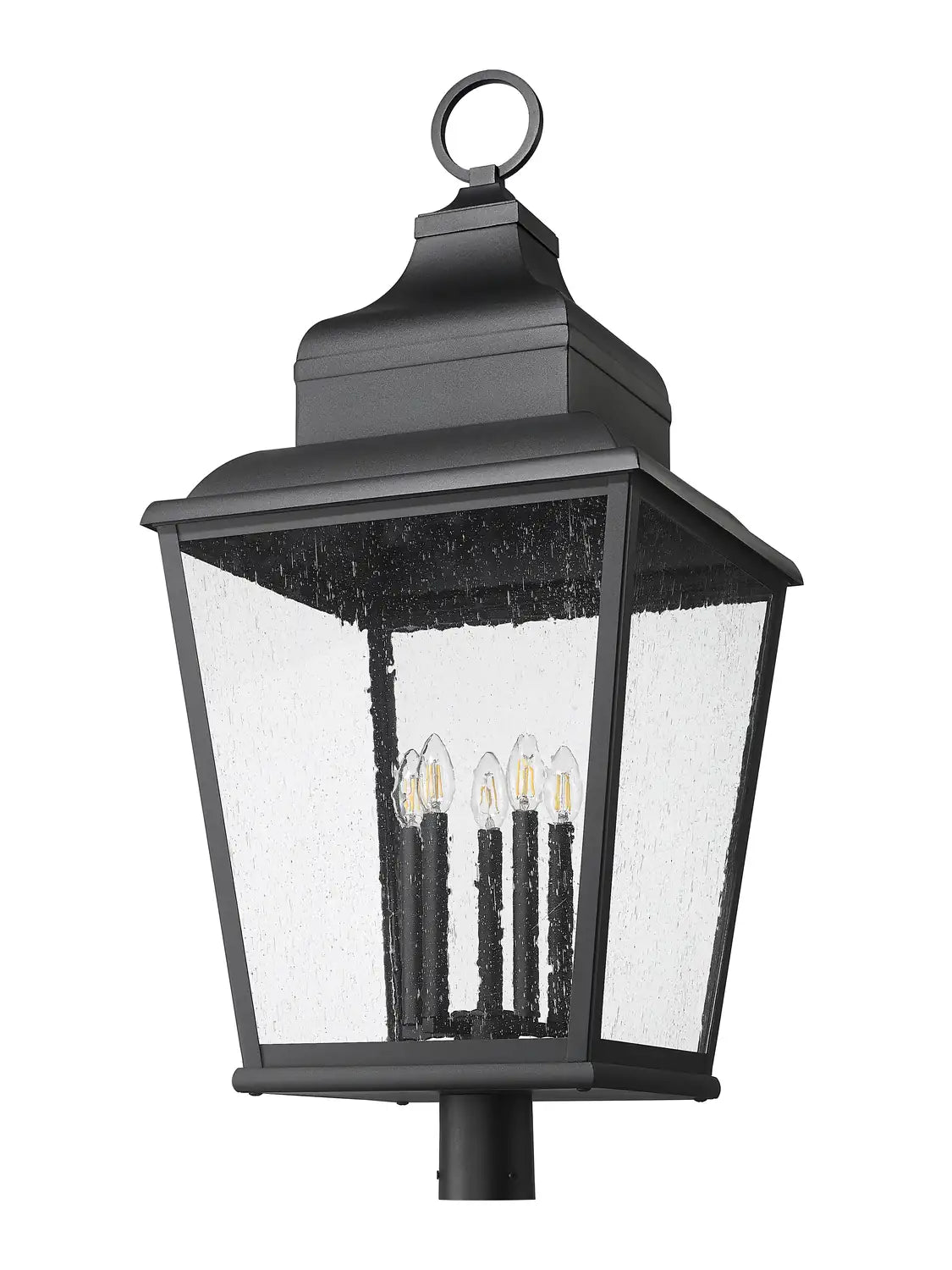 Z-LITE RAPHAEL OUTDOOR POST MOUNT FIXTURE | 5029PHXXLR-BK - Post
