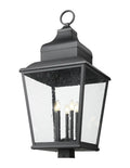 Z-LITE RAPHAEL OUTDOOR POST MOUNT FIXTURE | 5029PHXXLS-BK - Post