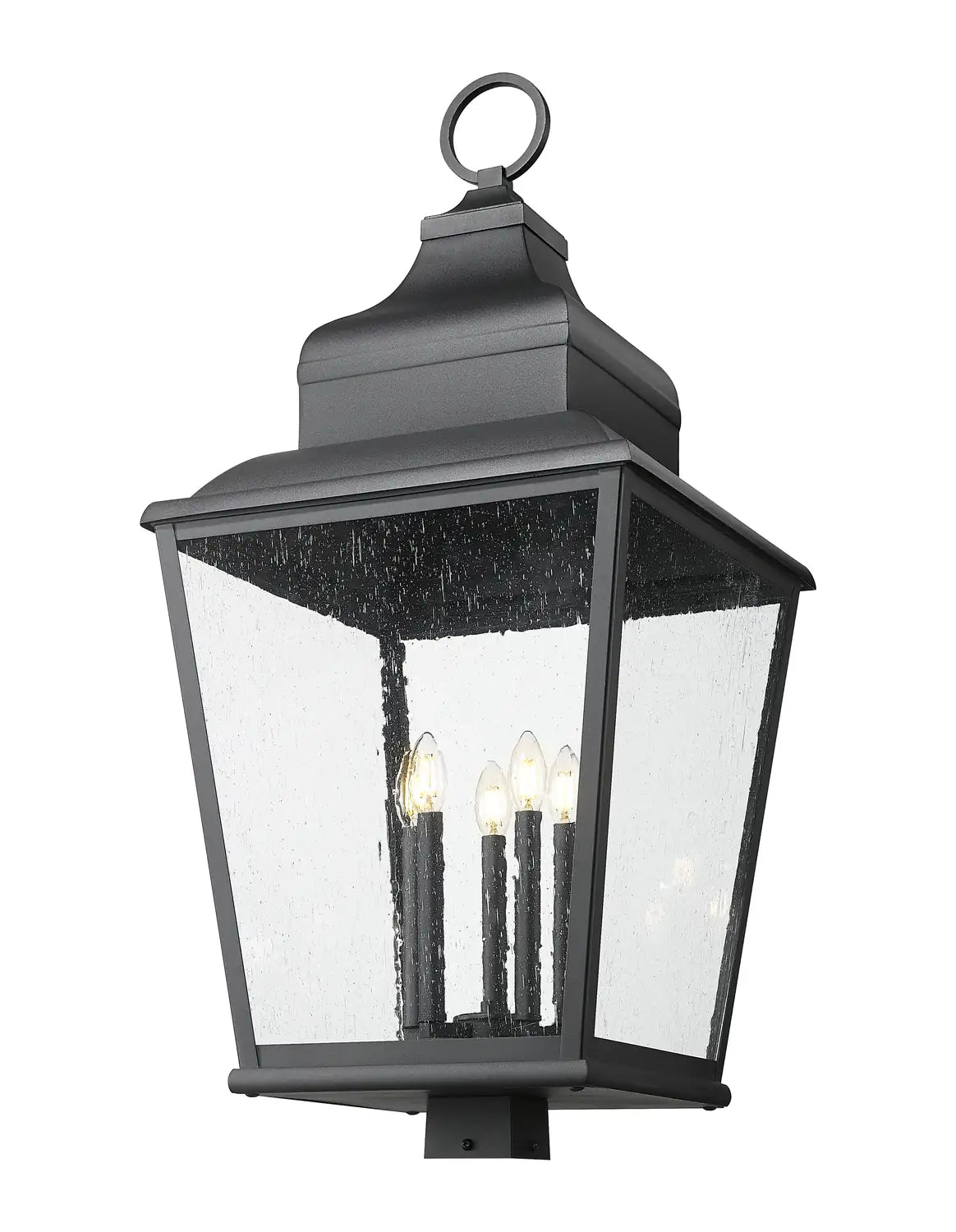 Z-LITE RAPHAEL OUTDOOR POST MOUNT FIXTURE | 5029PHXXLS-BK - Post