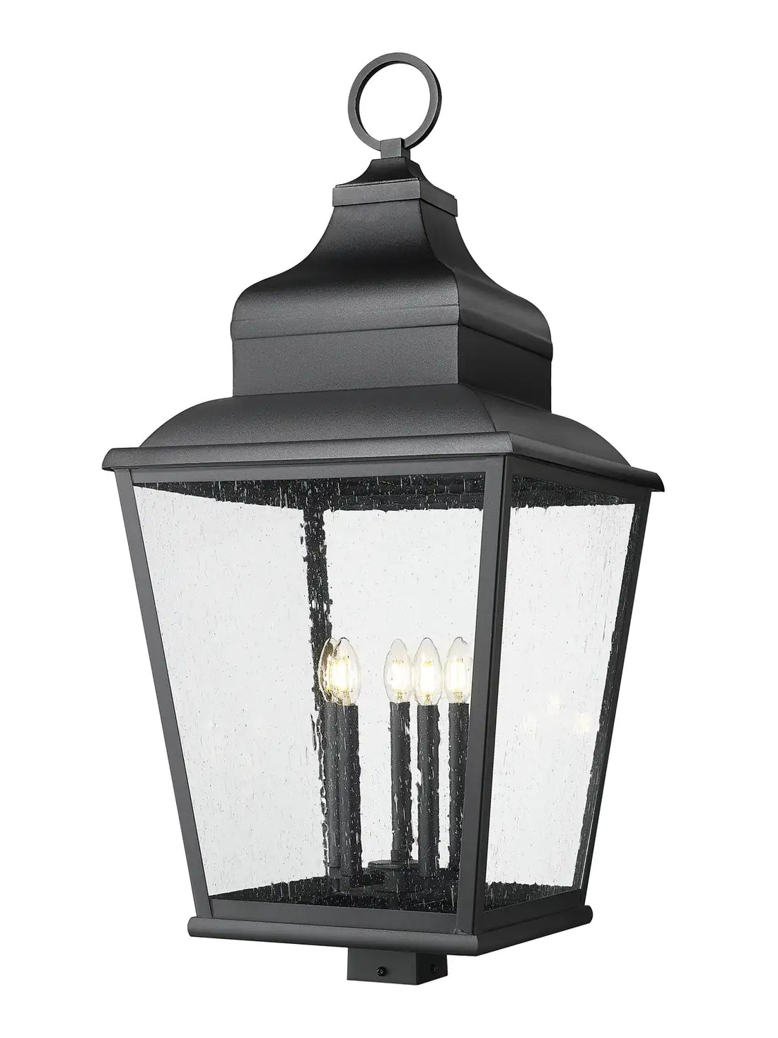 Z-LITE RAPHAEL OUTDOOR POST MOUNT FIXTURE | 5029PHXXLS-BK - Post