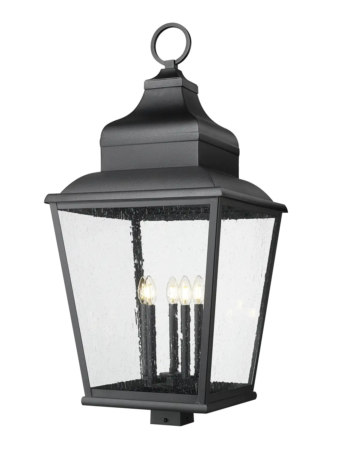 Z-LITE RAPHAEL OUTDOOR POST MOUNT FIXTURE | 5029PHXXLS-BK - Post
