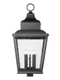 Z-LITE RAPHAEL OUTDOOR POST MOUNT FIXTURE | 5029PHXXLS-BK - Post