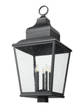 Z-LITE RAPHAEL OUTDOOR POST MOUNT FIXTURE | 5029PHXXLS-BK - Post