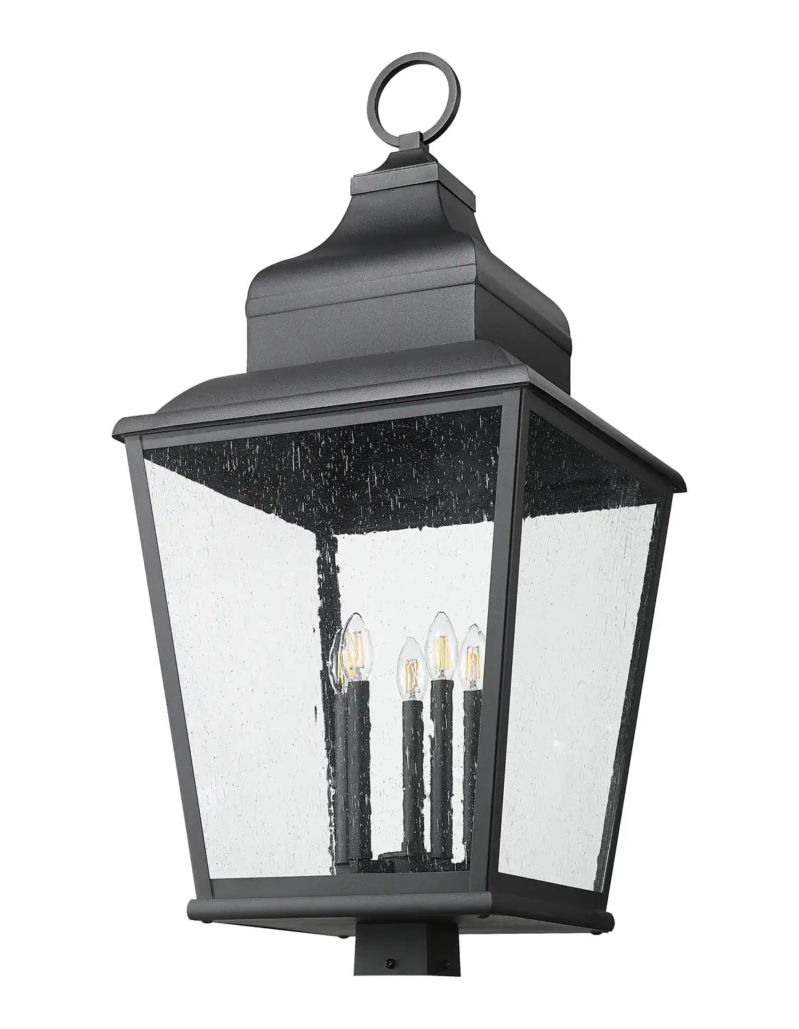 Z-LITE RAPHAEL OUTDOOR POST MOUNT FIXTURE | 5029PHXXLS-BK - Post